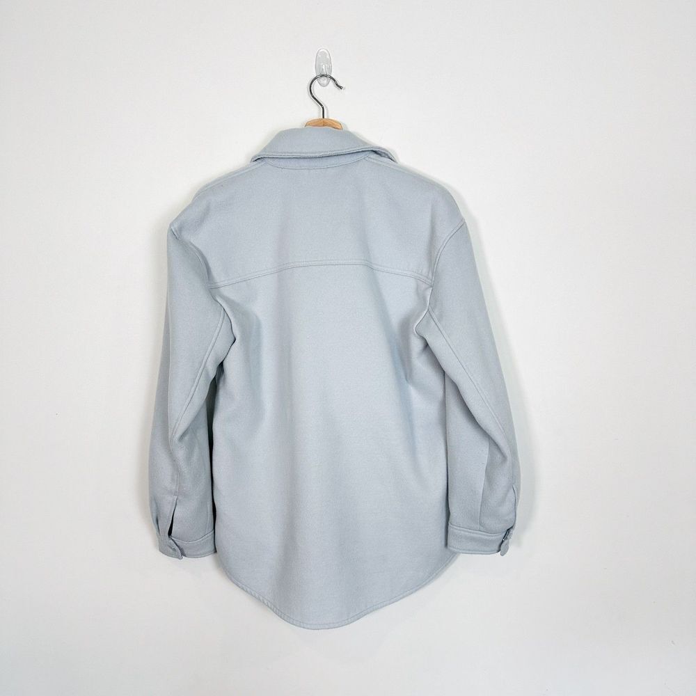Abercrombie & Fitch Light Gray Shacket - Picture 5 of 10